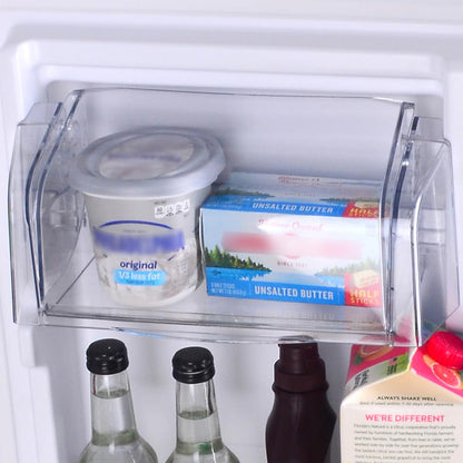 Kenmore 30 in. 18.2 cu. ft. Capacity Refrigerator/Freezer with Adjustable Glass Shelving, Humidity Control Crispers, Gallon Door Bins, ENERGY STAR Certified, Fingerprint Resistant Stainless Steel 