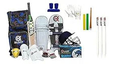 Klapp Duffel Complete Cricket kit with Sppoflly Stump, Base and bails (‎Youth Set of 6 NO (Ideal for 11-14 Year)) 