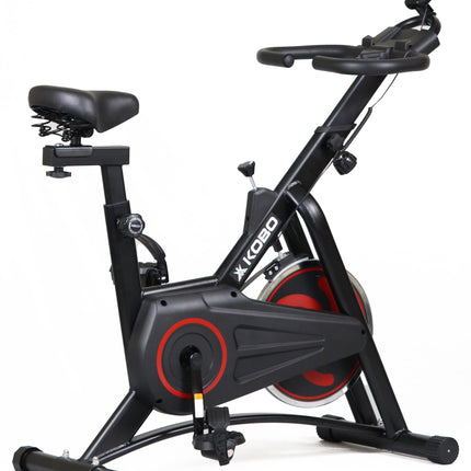 Kobo Fit Pro Spin Fitness Bike with 6 Kg Flywheel, Adjustable Resistance for Fitness at Home Workouts (Max Weight Capacity: 100 kg) (IMPORTED) 