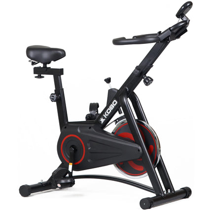 Kobo Fit Pro Spin Fitness Bike with 6 Kg Flywheel, Adjustable Resistance for Fitness at Home Workouts (Max Weight Capacity: 100 kg) (IMPORTED) 