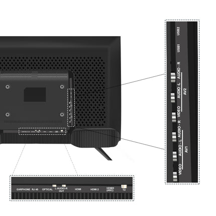 Kodak 100 cm (40 inches) 9XPRO Series Full HD Certified Android LED TV 409X5061 (Black) 