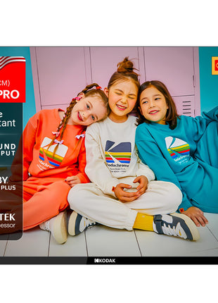 Kodak 108 cm (43 inches) 9XPRO Series Full HD Certified Android LED TV 439X5081 (Black) 