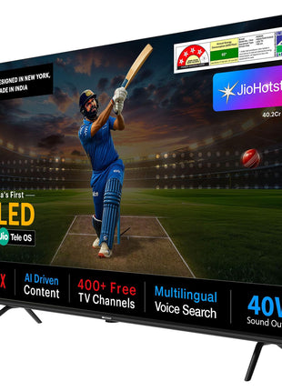 Kodak 108 cm (43 inches) JioTele Series QLED TV KQ43JTV0010 (Black) 