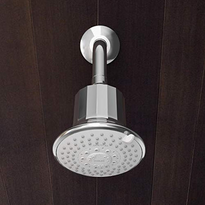 Kohler Rain Duet Filter Shower Head Five Spray Water Purifier Chrome Wall Mount 