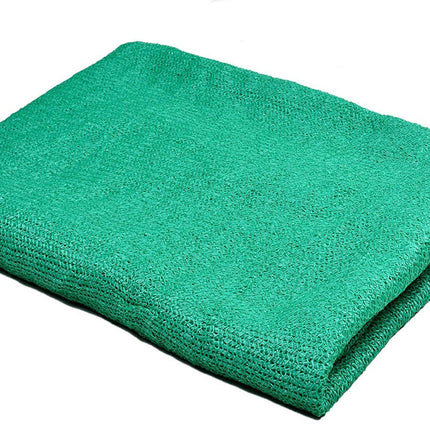 Kuber Industries Dark Green Sun Shade Sail Square Canopy | Agro Net/Shade for Balcony & Garden | Permeable UV Block Fabric Durable Outdoor-10 x 5 ft. (Green) 