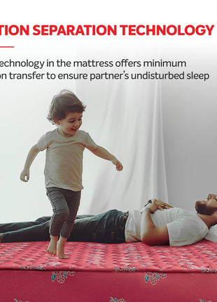 Kurl-On Mattress | Teensy | Orthopedic 5-Inch Double Size Bed Mattress (72x48x5 Inches, Medium Firm Support), Bonded Foam, Orthopedic Mattress. 