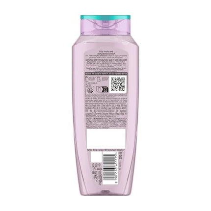 L’Oréal Paris Hyaluron Pure 72H Purifying Shampoo, For oily scalp & dry hair with salicylic and hyaluronic acid, 200 ml 