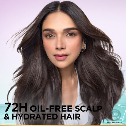 L’Oréal Paris Hyaluron Pure 72H purifying shampoo for fresh scalp & hydrated hair 800 ml plus Conditioner for smooth tangle-free hair; Regime 175 ml 