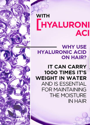 L'Oréal Paris Moisture Filling Shampoo, With Hyaluronic Acid, For Dry & Dehydrated Hair, Hyaluron Moisture 72H, 340ml & L'Oreal Paris Day Cream for Women Revitalift Hyaluronic Acid, 15ml 