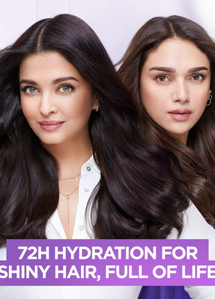 L'Oréal Paris Moisture Filling Shampoo, With Hyaluronic Acid, For Dry & Dehydrated Hair, Hyaluron Moisture 72H, 340ml & L'Oreal Paris Day Cream for Women Revitalift Hyaluronic Acid, 15ml 