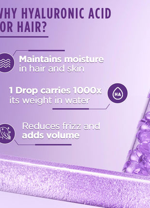 L'Oreal Paris Hair Mask, For Damaged and Weak Hair, With Pro-Keratin + Ceramide, Total Repair 5, 200ml & L'Oreal Paris Moisture Filling Shampoo, With Hyaluronic Acid, For Dry & Dehydrated Hair, 340ml 