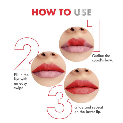 LAKMÉ Cushion Matte Lip Redbombshell 