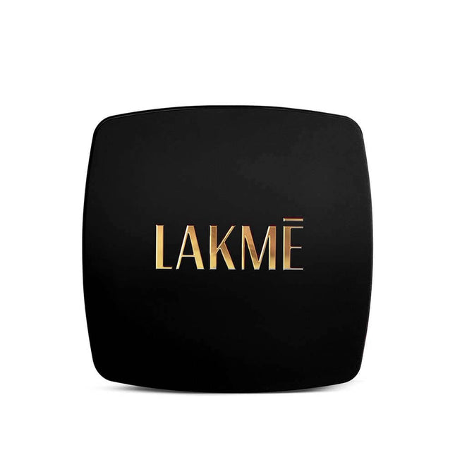 LAKMÉ Forever Matte Compact, Smooth Finish For Normal Skin , Lasts For 12 Hrs, Even Toned Look, Shell, 9G, Black 