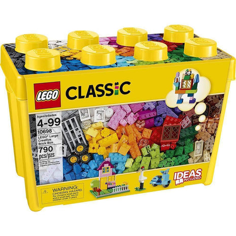 LEGO 10698 Large Creative Brick Box Classic Age 4-99 / 790 Pieces / New, Multi 