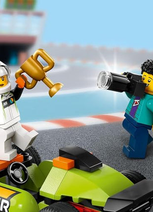 LEGO City Green Race Car Racing Vehicle Toy 60399 (56 Pieces) 