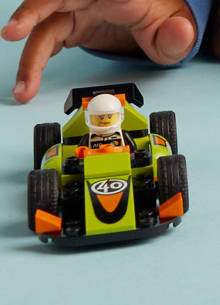 LEGO City Green Race Car Racing Vehicle Toy 60399 (56 Pieces) 
