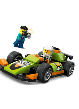 LEGO City Green Race Car Racing Vehicle Toy 60399 (56 Pieces) 