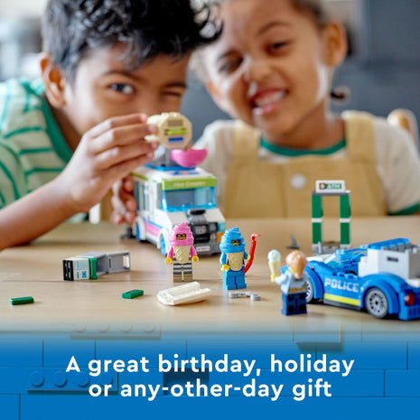 LEGO City Ice Cream Van Police Chase 60314 Building Kit (317 Pieces) 