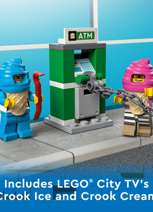 LEGO City Ice Cream Van Police Chase 60314 Building Kit (317 Pieces) 