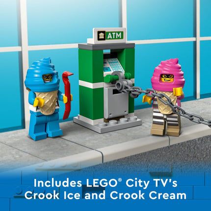 LEGO City Ice Cream Van Police Chase 60314 Building Kit (317 Pieces) 