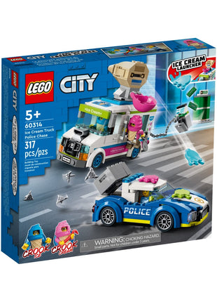 LEGO City Ice Cream Van Police Chase 60314 Building Kit (317 Pieces) 