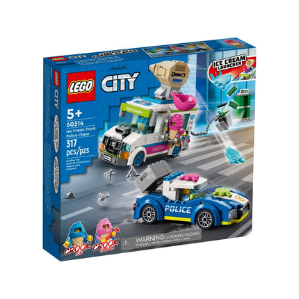 LEGO City Ice Cream Van Police Chase 60314 Building Kit (317 Pieces) 
