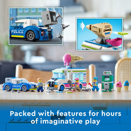 LEGO City Ice Cream Van Police Chase 60314 Building Kit (317 Pieces) 