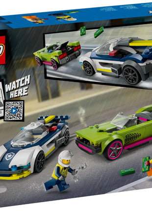 LEGO City Police Car and Muscle Car Chase Set 60415(213 Pieces) 