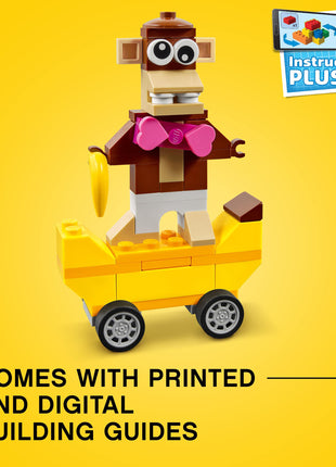 LEGO Classic Bricks&Wheels 11014 Kids' Building Kit (653 Pcs),Multicolor 