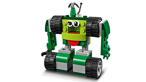 LEGO Classic Bricks&Wheels 11014 Kids' Building Kit (653 Pcs),Multicolor 
