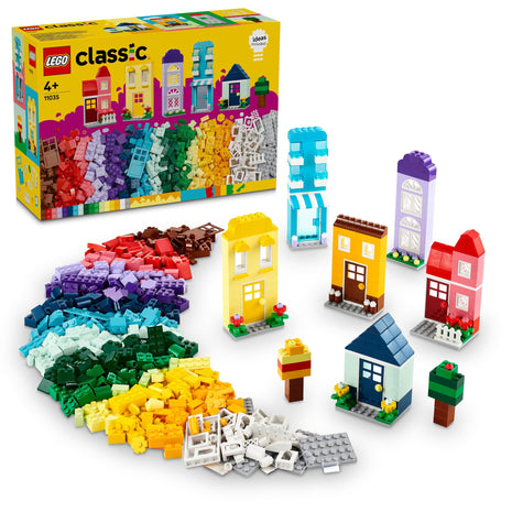 LEGO Classic Creative Houses Building Toy 11035 (850 Pieces) 