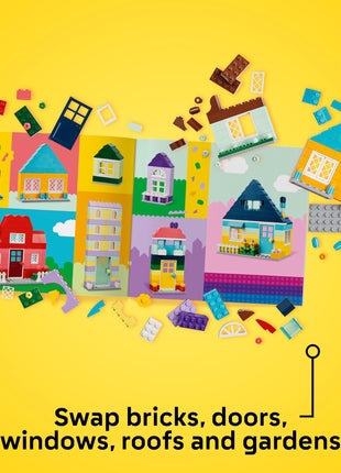 LEGO Classic Creative Houses Building Toy 11035 (850 Pieces) 