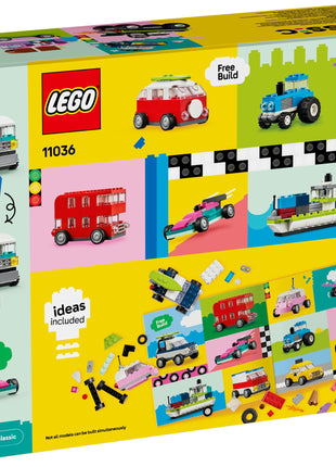 LEGO Classic Creative Vehicles Building Toy 11036 (900 Pieces) 