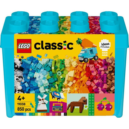LEGO Classic Vibrant Creative Brick Box Toy Set 11038 
