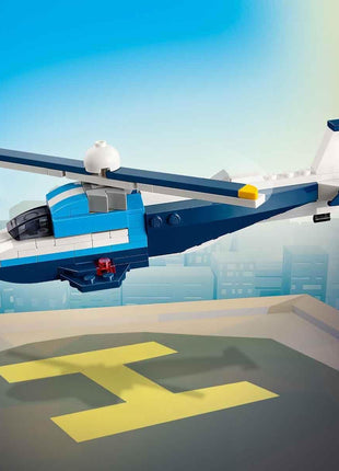 LEGO Creator 3in1 Aircraft: Race Plane Toy Vehicle Playset 31160 Building Blocks Toys for 7+ Gift for Boys and Girls 