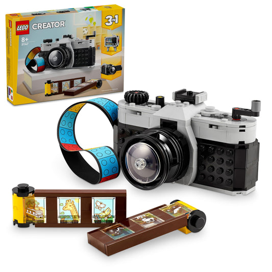 LEGO Creator Retro Camera 3in1 Toy 31147 (261 Pieces) 