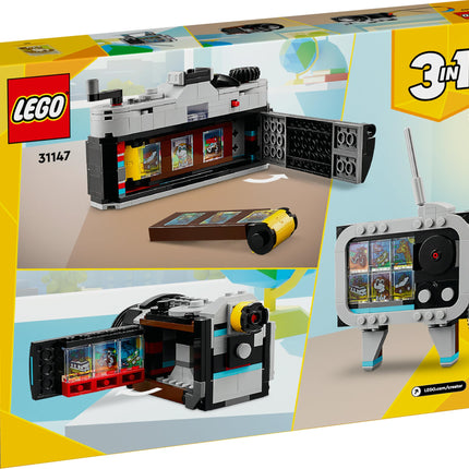 LEGO Creator Retro Camera 3in1 Toy 31147 (261 Pieces) 