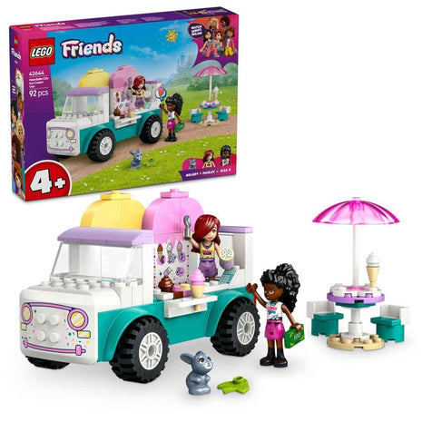 LEGO Friends Heartlake City Ice Cream Truck Pretend-Play Building Kit 42644 Building Blocks Toys for 4+ Gift for Boys and Girls 
