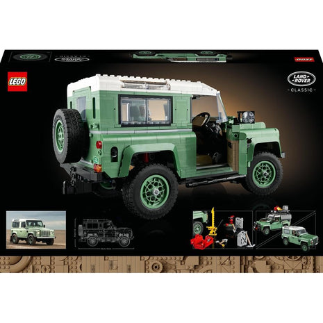LEGO Icons Land Rover Classic Defender 90 10317 Building Kit (2,336 Pieces) 