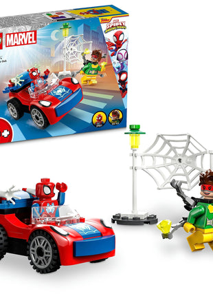 LEGO Marvel Spider-Man's Car&Doc Ock 10789 Building Toy Set (48 Pieces),Multi 