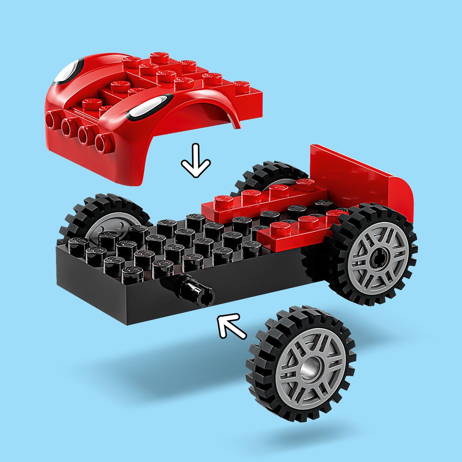 LEGO Marvel Spider-Man's Car&Doc Ock 10789 Building Toy Set (48 Pieces),Multi 