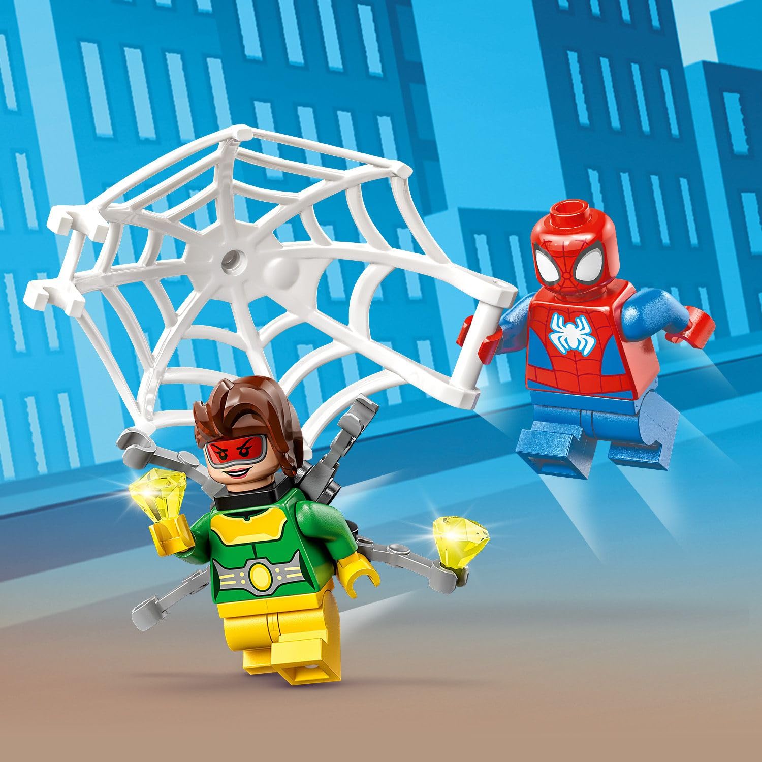 LEGO Marvel Spider-Man's Car&Doc Ock 10789 Building Toy Set (48 Pieces),Multi 