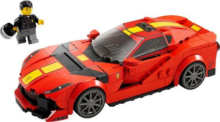 LEGO Speed Champions Ferrari 812 Competizione 76914, Sports Car Toy Model Building Kit, 2023 Series, Collectible Race Vehicle Set, Multi, 261 Pcs 