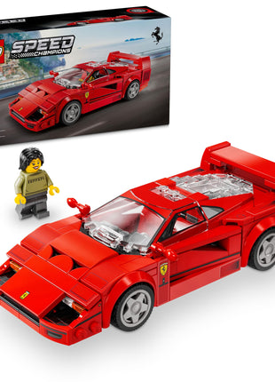 LEGO Speed Champions Ferrari F40 Supercar Vehicle Toy 76934 Building Blocks Toys for 9+ Gift for Boys and Girls 