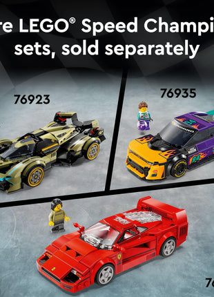 LEGO Speed Champions Ferrari F40 Supercar Vehicle Toy 76934 Building Blocks Toys for 9+ Gift for Boys and Girls 