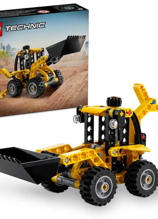 LEGO Technic Backhoe Loader Construction Toy Vehicle Set 42197 Building Blocks Toys for 7+ Gift for Boys and Girls 
