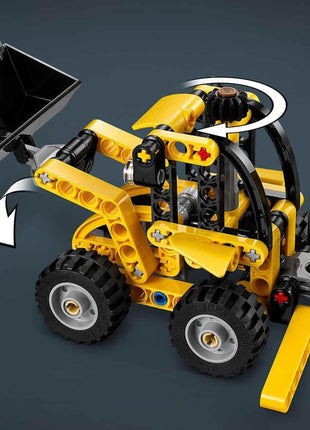 LEGO Technic Backhoe Loader Construction Toy Vehicle Set 42197 Building Blocks Toys for 7+ Gift for Boys and Girls 
