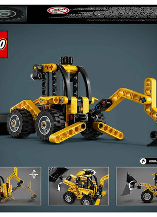 LEGO Technic Backhoe Loader Construction Toy Vehicle Set 42197 Building Blocks Toys for 7+ Gift for Boys and Girls 