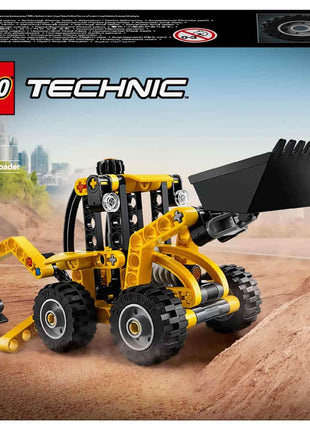 LEGO Technic Backhoe Loader Construction Toy Vehicle Set 42197 Building Blocks Toys for 7+ Gift for Boys and Girls 