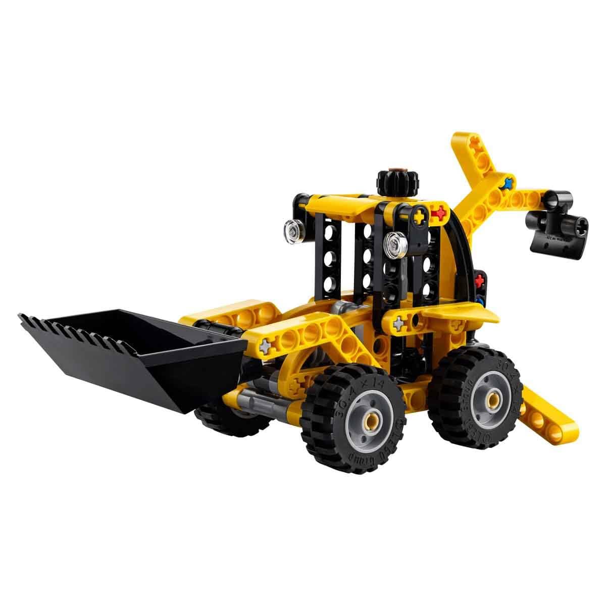 LEGO Technic Backhoe Loader Construction Toy Vehicle Set 42197 Building Blocks Toys for 7+ Gift for Boys and Girls 